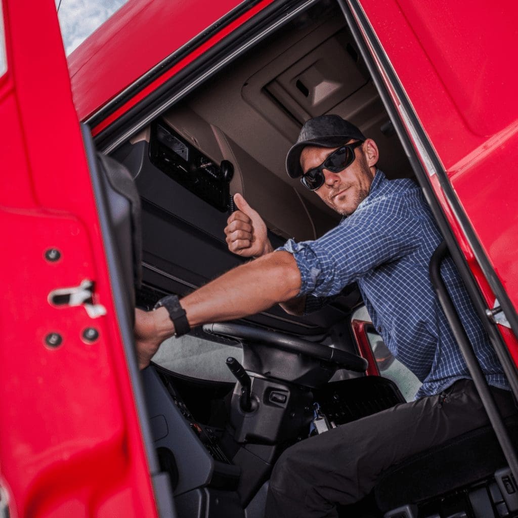 Trucker in USA