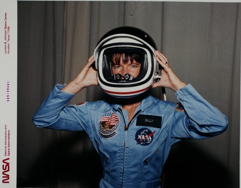 En la imagen se muestra a Sally Ride