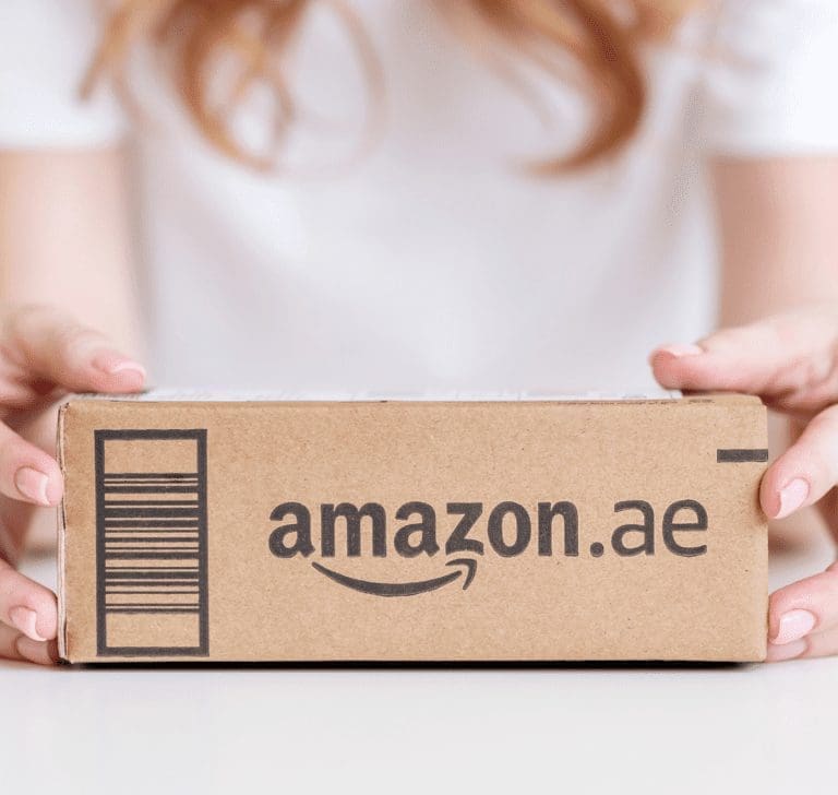 En la imagen se muestra un paquete de Amazon