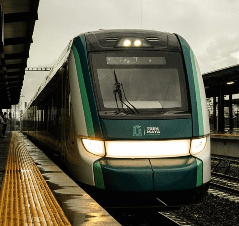 En la imagen se muestra el Tren Maya
