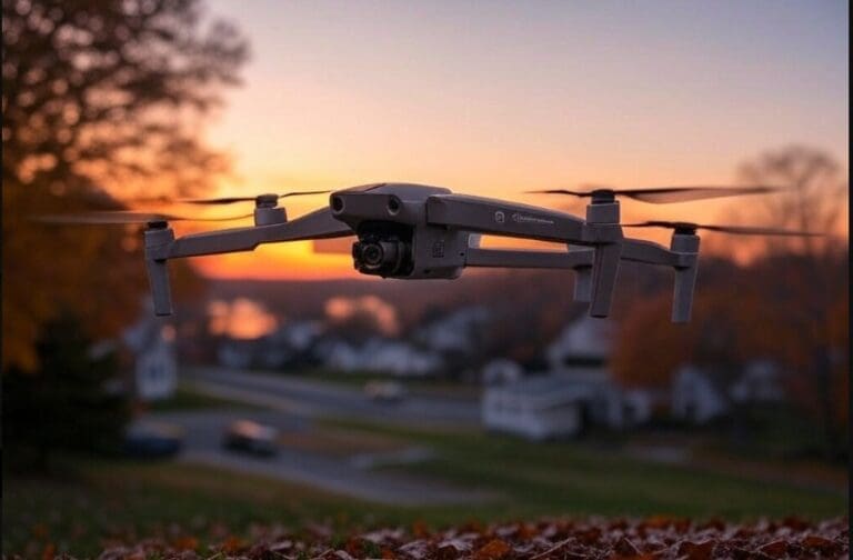 En la imagen se muestra un dron