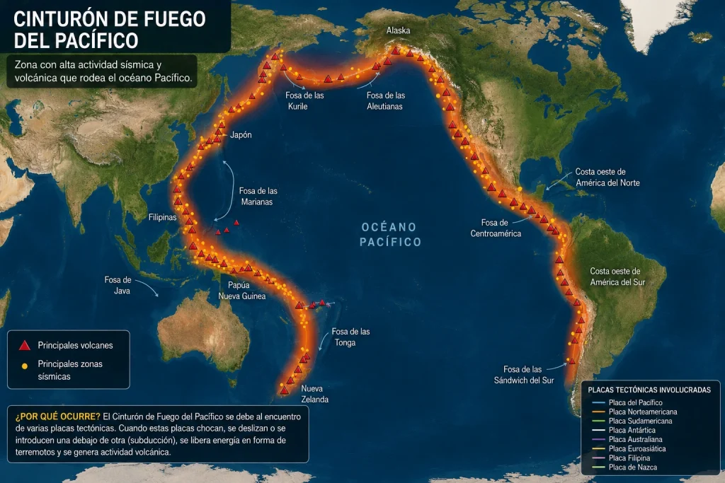 Cinturón de Fuego del Pacifico