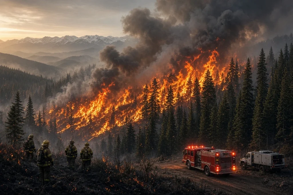 Incendios forestales en Washington - Wildfires in Washington