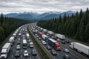 Los principales cuellos de botella para camiones en Washington