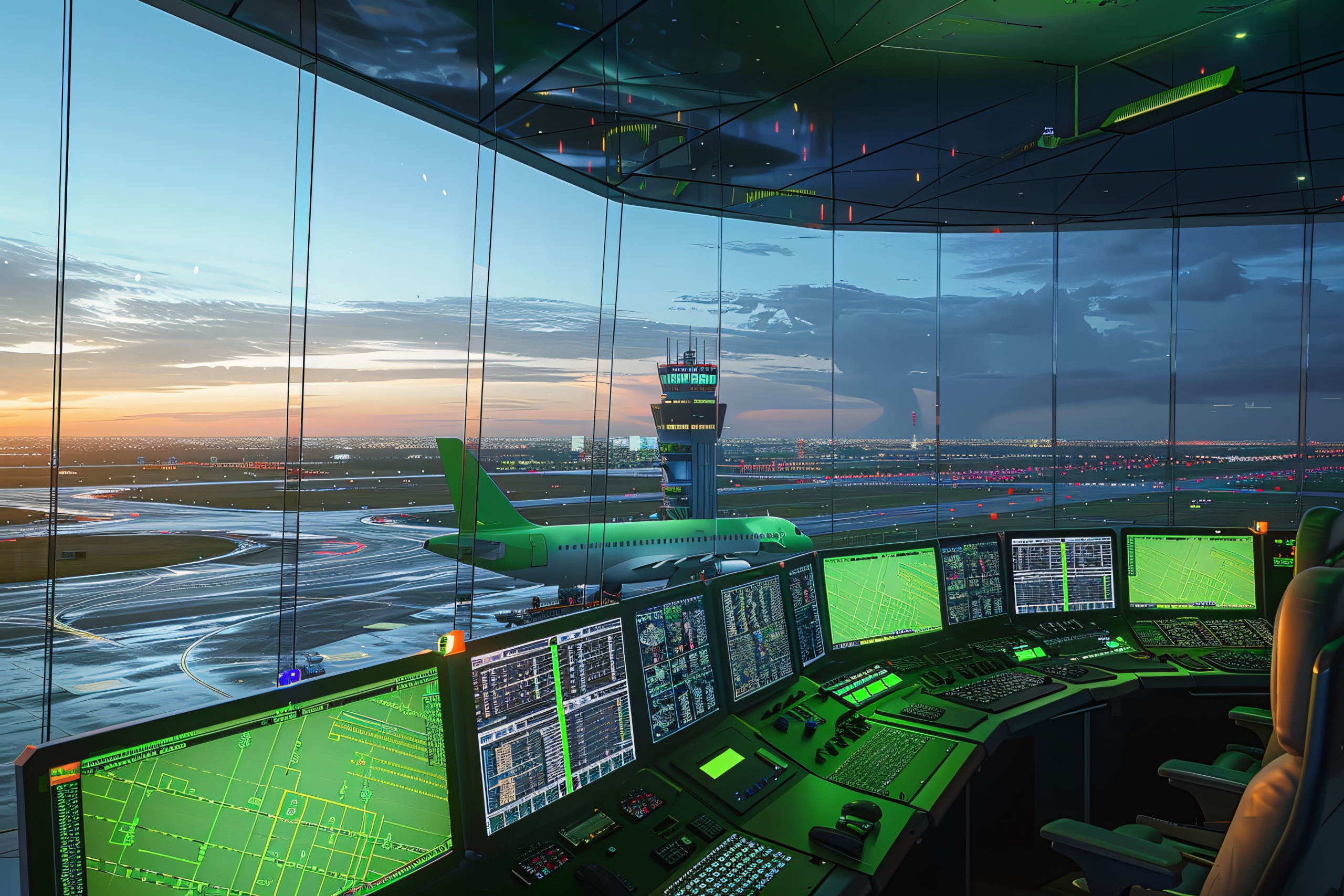 90% of Air Traffic Control Centers in the U.S. Are Operating with Minimum Staffing Levels
